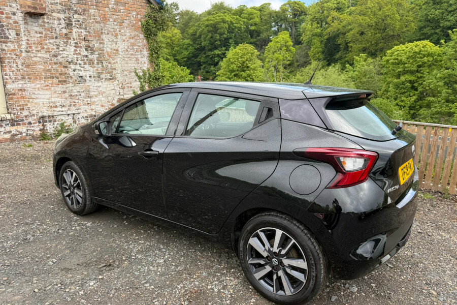 Nissan Micra Hatchback DF19PWJ Black #4