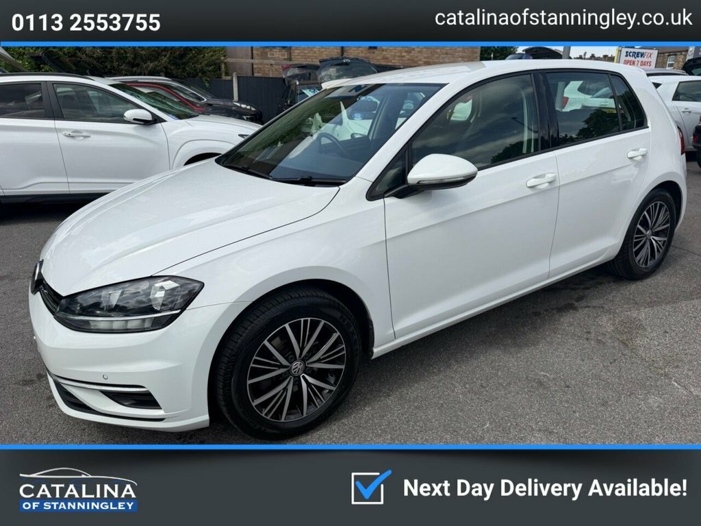 Volkswagen Golf 1.4L Se Nav EJ67VSC White #3