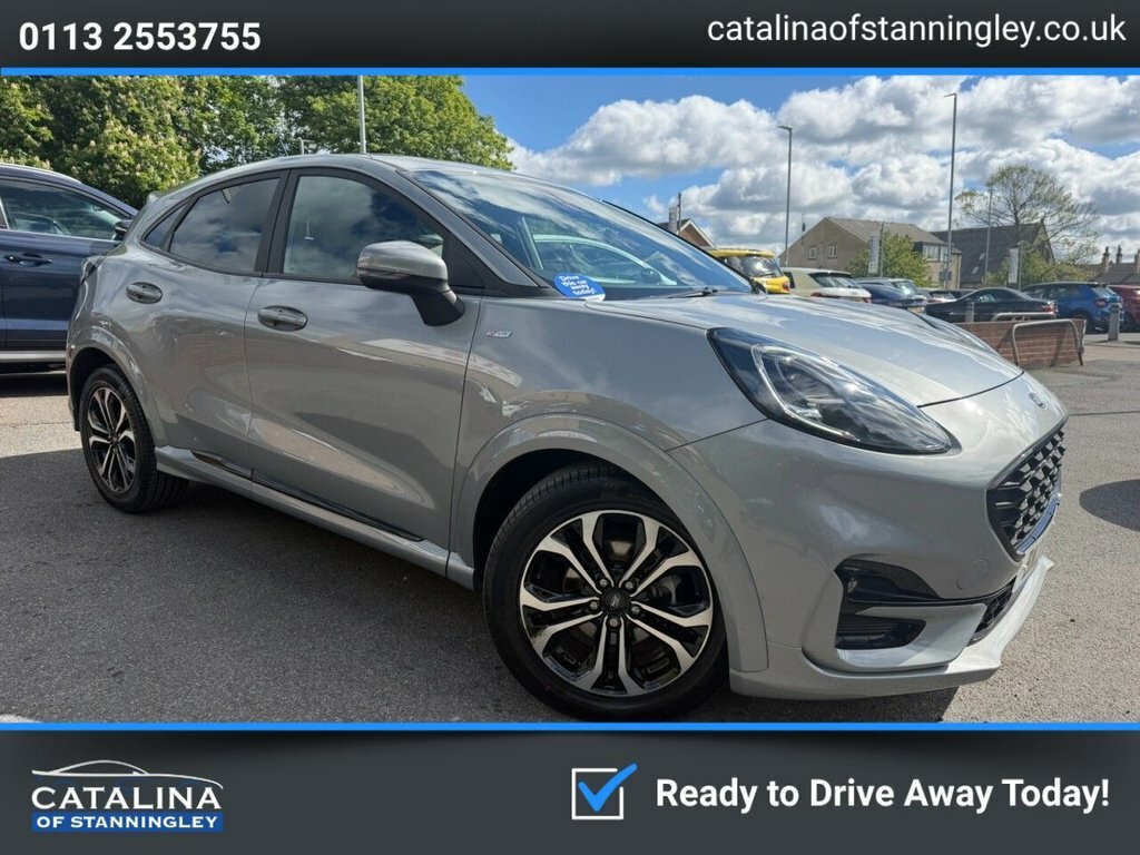 Ford Puma 1L St-line Silver