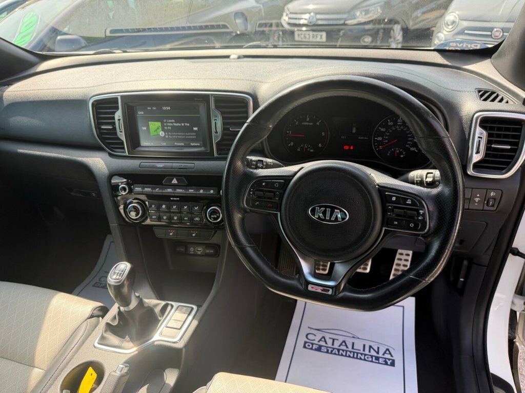 Kia Sportage 2L Gt-line CE66UWB White #4