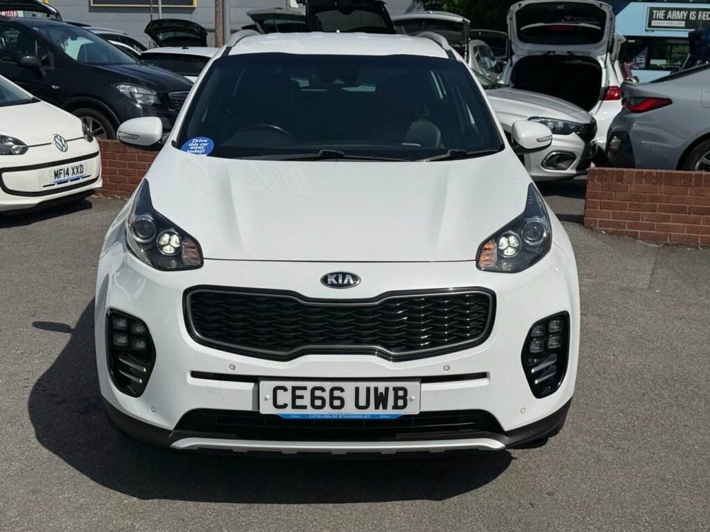 Kia Sportage 2L Gt-line CE66UWB White #2