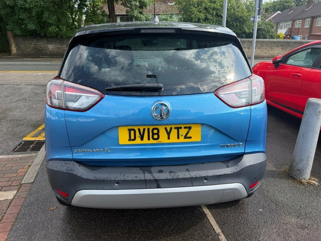 Vauxhall Crossland X 1.6L Tech Line Nav DV18YTZ Blue #6