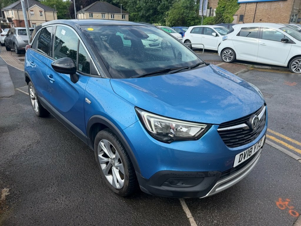Vauxhall Crossland X 1.6L Tech Line Nav DV18YTZ Blue #3