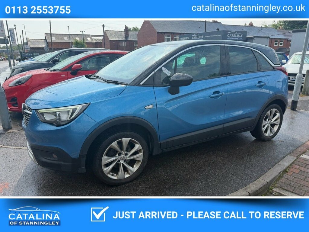 Vauxhall Crossland X 1.6L Tech Line Nav Blue