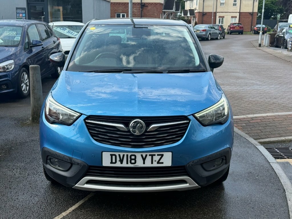 Vauxhall Crossland X 1.6L Tech Line Nav DV18YTZ Blue #2