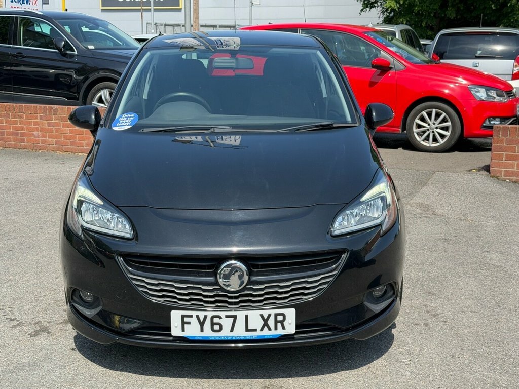 Vauxhall Corsa 1.4L Black Edition FY67LXR Black #2