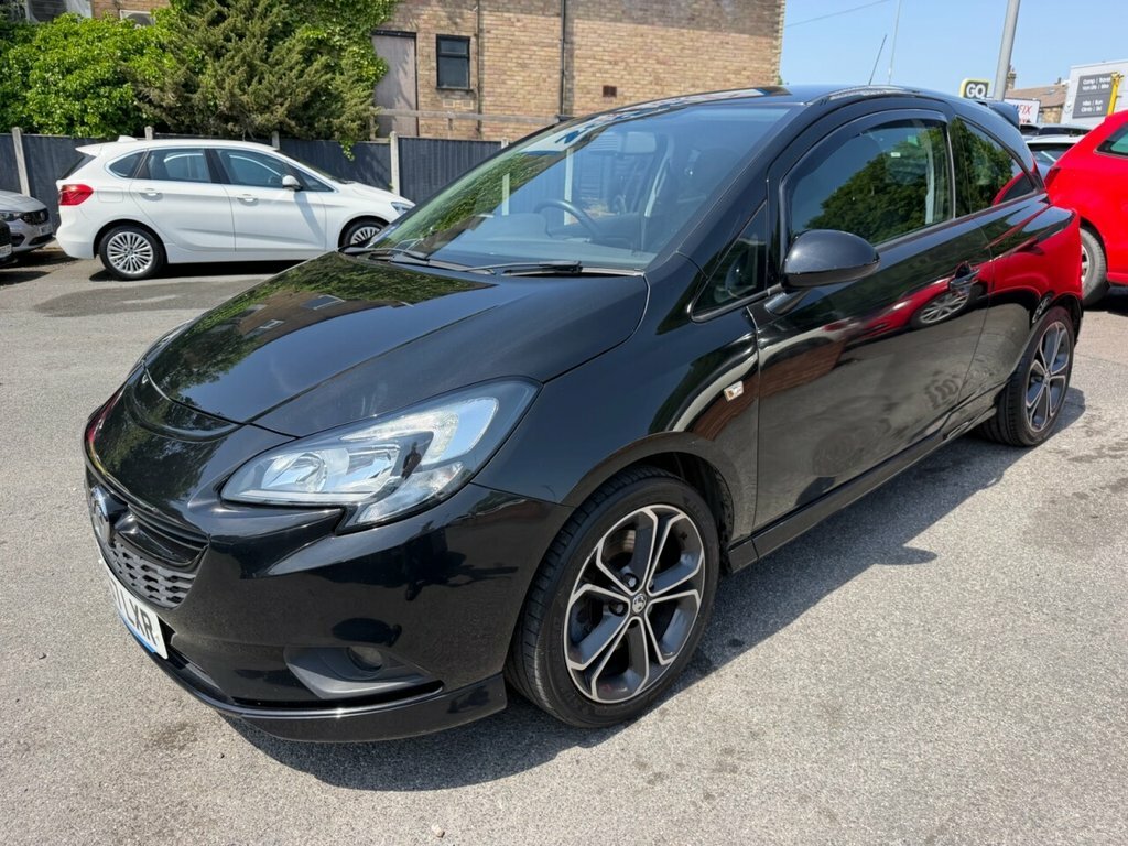 Vauxhall Corsa 1.4L Black Edition FY67LXR Black #5