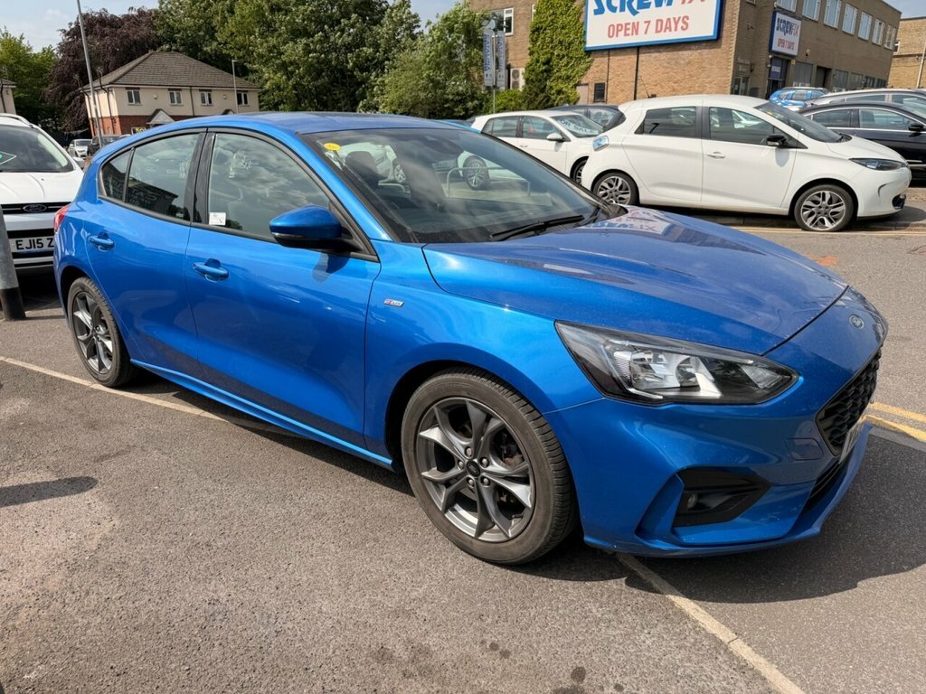 Ford Focus 1L St-line YX20JZH Blue #3
