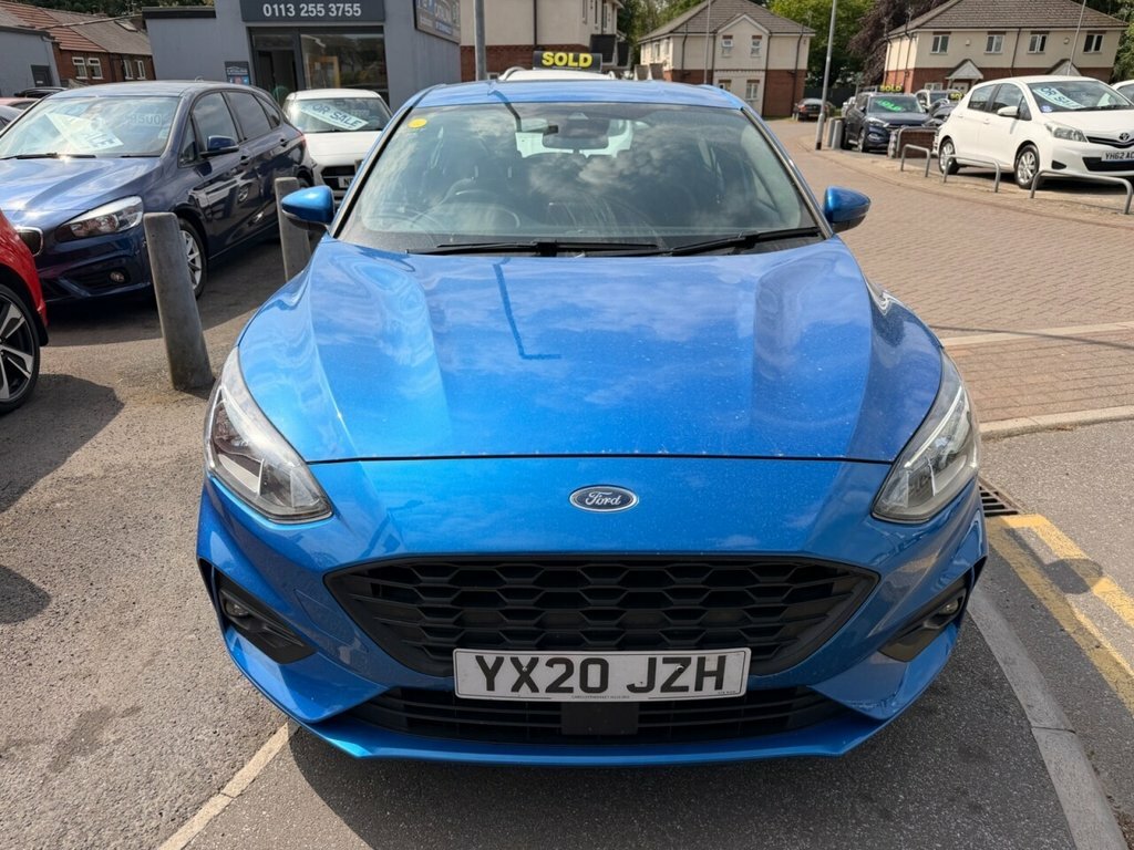 Ford Focus 1L St-line YX20JZH Blue #2