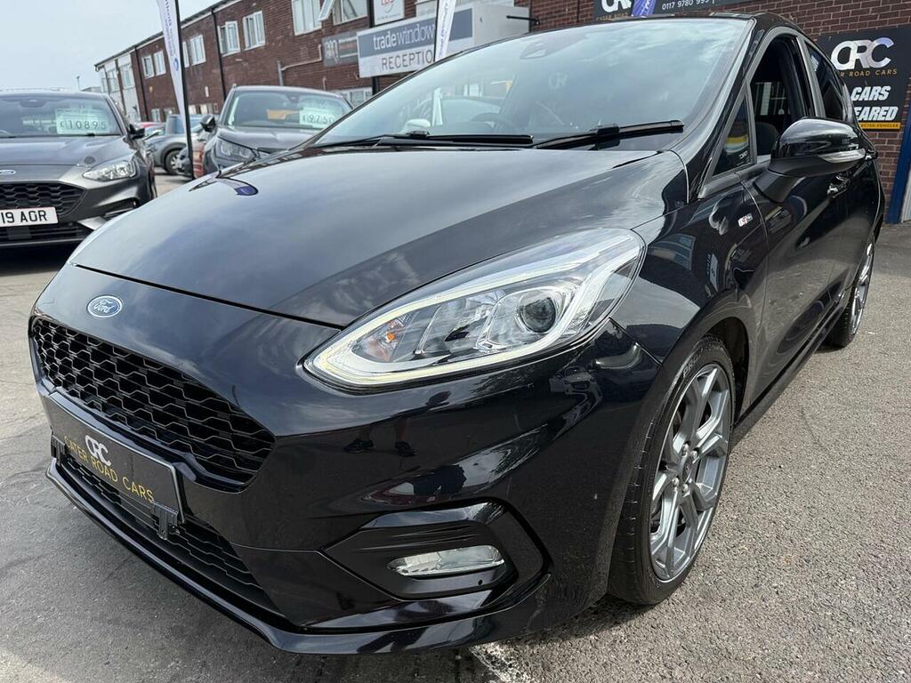 Ford Fiesta 1.0T Ecoboost St-line Edition Hatchback CV70CHG Black #4