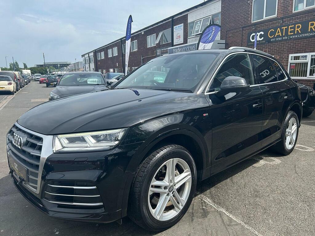 Audi Q5 2.0 Tdi 40 S Line Suv S Tronic Quattro AF68XMA Black #6