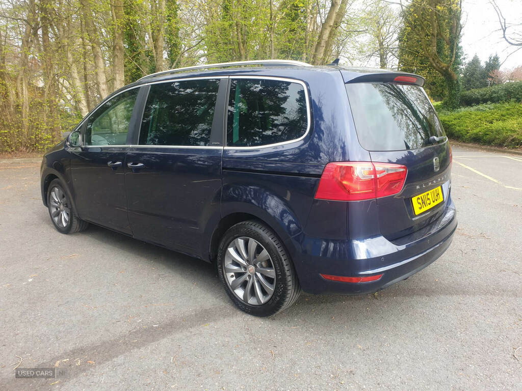 Seat Alhambra 2.0 Tdi Cr Ecomotive I Tech Blue #6