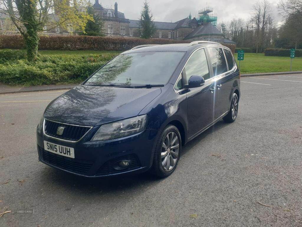 Seat Alhambra 2.0 Tdi Cr Ecomotive I Tech Blue #4