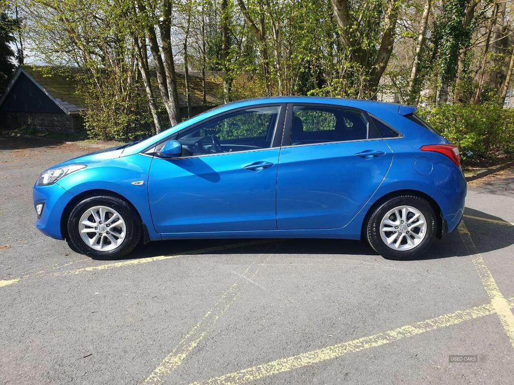 Hyundai I30 1.6 Crdi Blue Drive Se Blue #6