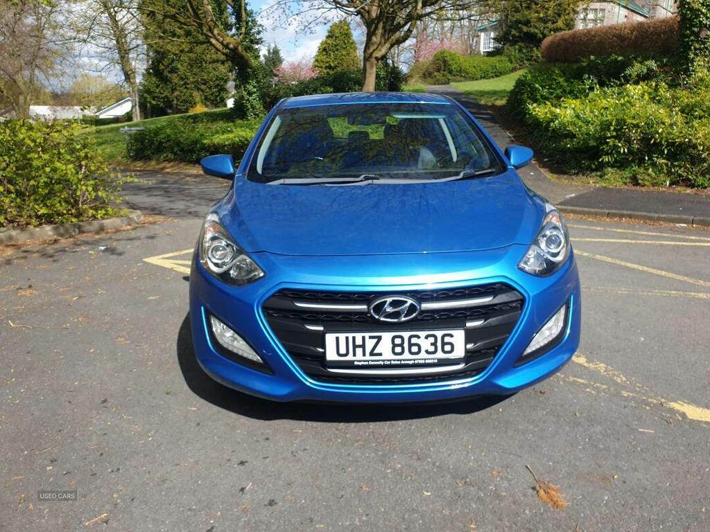Hyundai I30 1.6 Crdi Blue Drive Se Blue #4