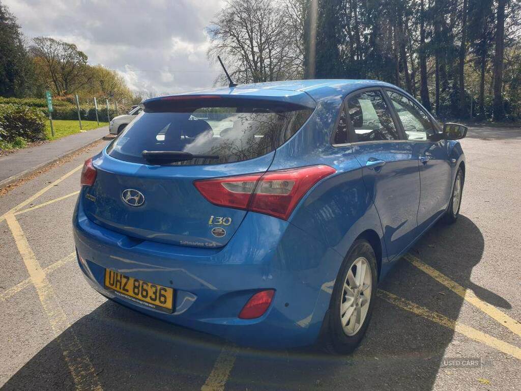 Hyundai I30 1.6 Crdi Blue Drive Se Blue #3