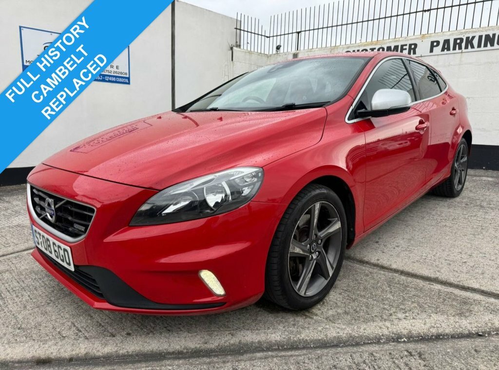 Volvo V40 2L R-design Nav Red