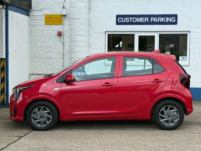 Kia Picanto Pure Hatchback PY75GKJ Red #3