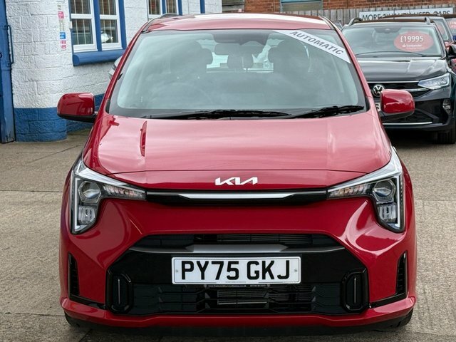 Kia Picanto Pure Hatchback PY75GKJ Red #2