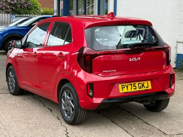 Kia Picanto Pure Hatchback PY75GKJ Red #4