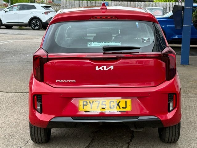 Kia Picanto Pure Hatchback PY75GKJ Red #5