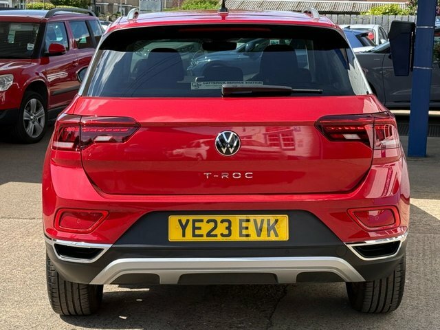 Volkswagen T-Roc Tsi Style Suv YE23EVK Red #5