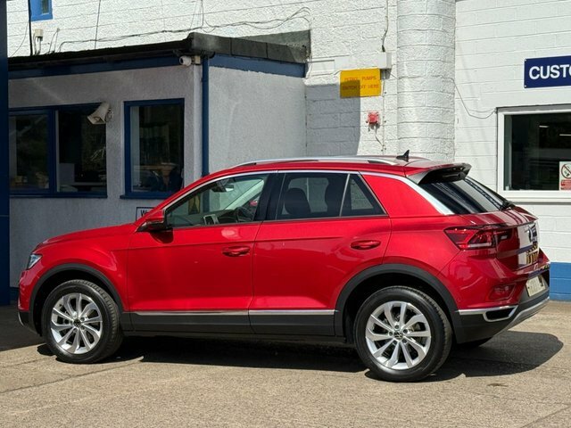 Volkswagen T-Roc Tsi Style Suv YE23EVK Red #3