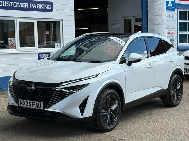 Nissan Qashqai Dig-t Mhev Tekna Suv White
