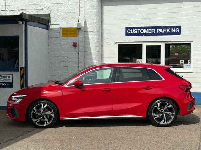 Audi A3 Tfsi 30 S Line PJ73EVT Red #3