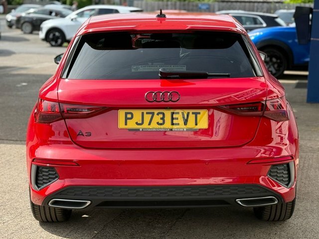 Audi A3 Tfsi 30 S Line PJ73EVT Red #5
