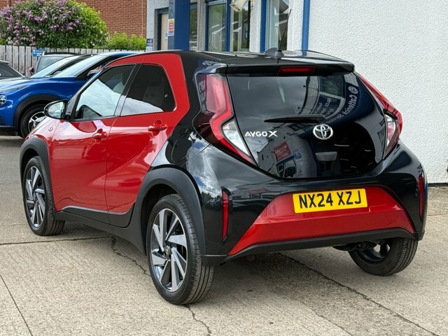 Toyota Aygo X Vvt-i Edge Hatchback NX24XZJ Red #4