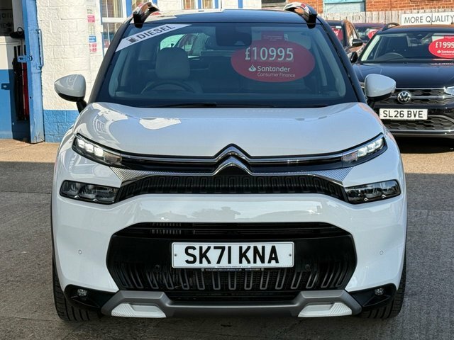 Citroen C3 Aircross Bluehdi Shine Plus Suv White #2