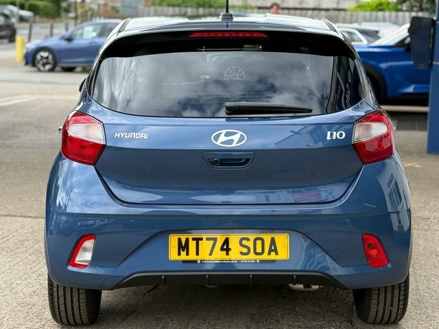 Hyundai I10 Premium Hatchback Blue #5