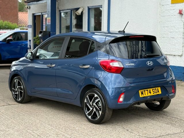 Hyundai I10 Premium Hatchback Blue #4