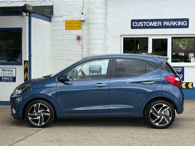 Hyundai I10 Premium Hatchback Blue #3