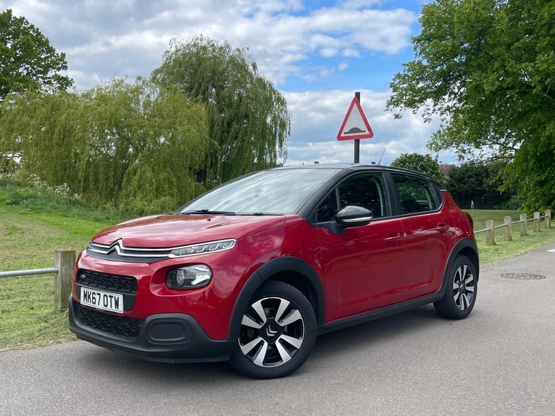 Citroen C3 Puretech Feel MK67OTW Red #3