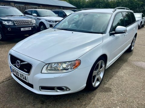 Volvo V70 2.0D R-design Se White #6
