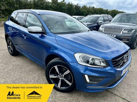 Volvo XC60 2.4 D4 R-design Blue
