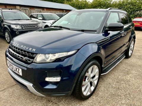 Land Rover Range Rover Evoque 2.2 Sd4 Dynamic SY13LKZ Blue #6