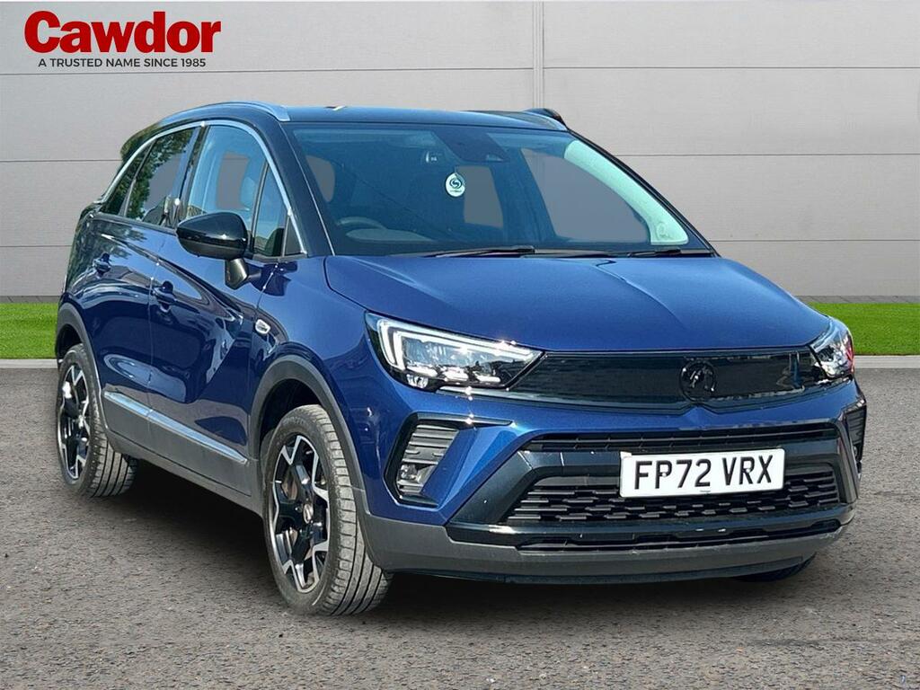 Vauxhall Crossland Ultimate Turbo Blue