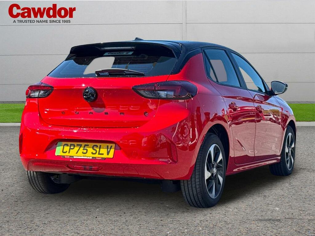 Vauxhall Corsa-e Hatch 50Kwh 100Kw Yes Winter Pk A CP75SLV Red #3