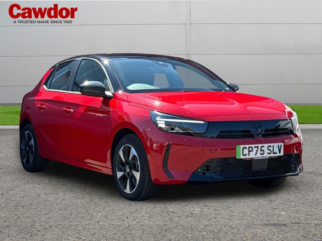 Vauxhall Corsa-e Hatch 50Kwh 100Kw Yes Winter Pk A Red