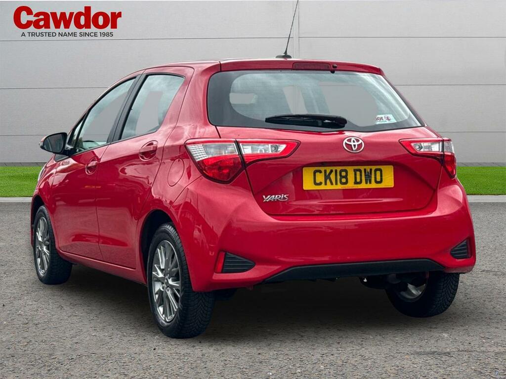 Toyota Yaris Icon Vvt-i CK18DWO Red #5