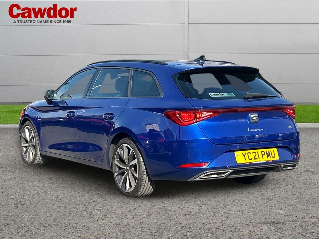 Seat Leon Fr Sport Tsi Evo YC21PMU Blue #5