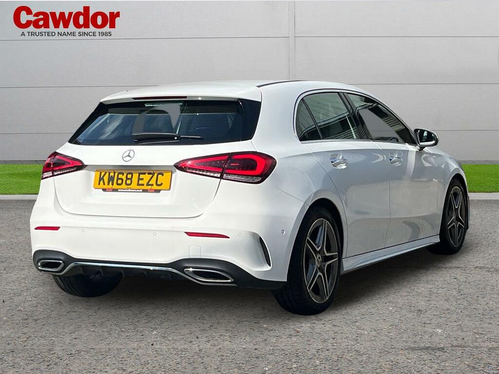 Mercedes-Benz A Class 180 Amg Line Premium Au KW68EZC White #3