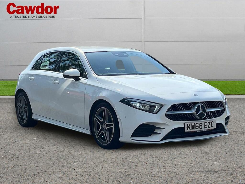 Mercedes-Benz A Class 180 Amg Line Premium Au White