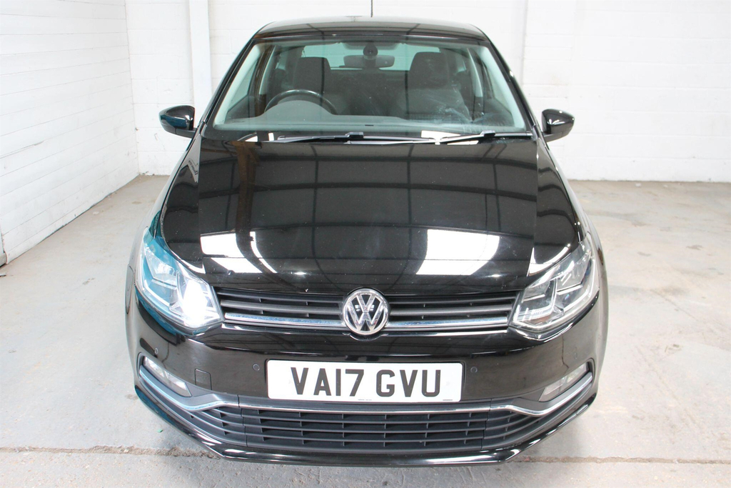 Volkswagen Polo 1.2 Tsi Bluemotion Tech Match Edition Euro 6 Ss VA17GVU Black #3