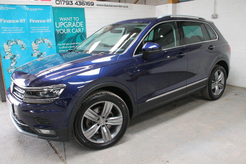 Volkswagen Tiguan 2.0 Tsi Sel Dsg 4Motion Euro 6 Ss GJ18BPV Blue #4