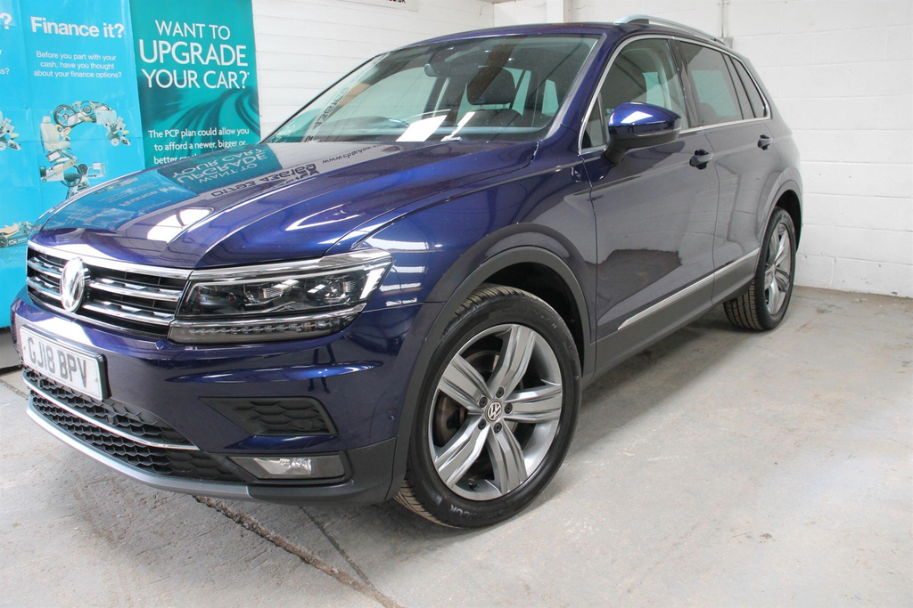 Volkswagen Tiguan 2.0 Tsi Sel Dsg 4Motion Euro 6 Ss GJ18BPV Blue #5