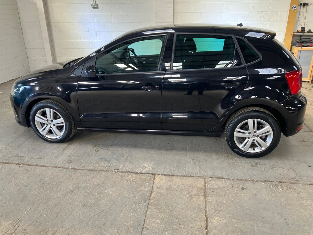 Volkswagen Polo 1.2 Tsi Bluemotion Tech Match Euro 6 Ss YC17NZT Black #6